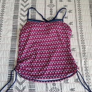 NEW South Point Printed Swim Tankini Top 10